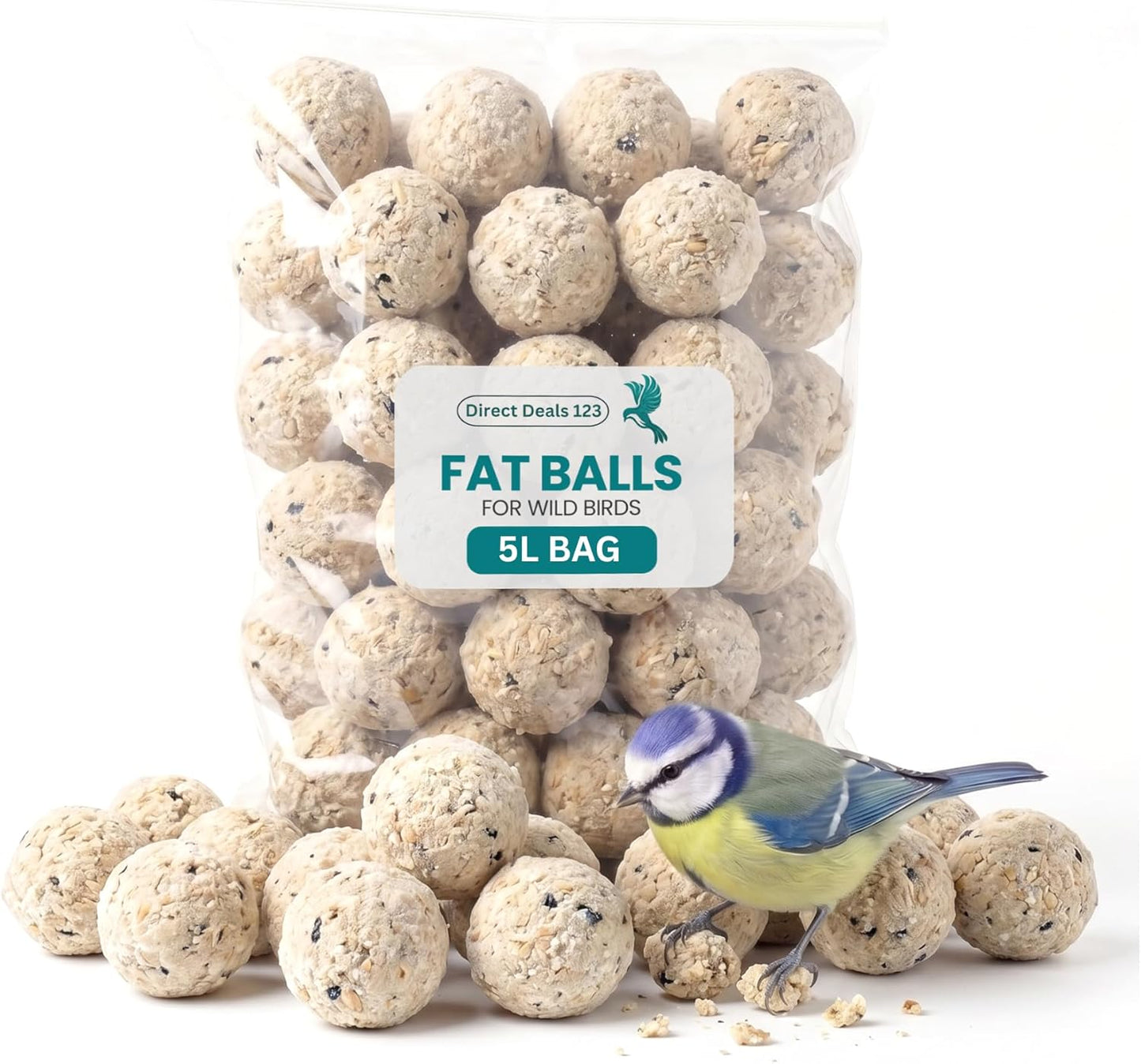 5L BAG Fat Balls for Wild Birds Food