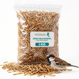 2KG BAG Direct Deals 123 High-Energy Meal Worms for Wild Birds
