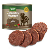 Natures Menu Country Hunter 6×600g Rabbit Tins – Natural Complete & Balanced Wet Dog Food, Grain-Free Gluten-Free, Hypoallergenic, Superfoods, Sensitive Stomach, Healthy Nutrition for Dogs