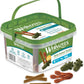 WHIMZEES Variety Box Dental S, 56 Pieces – Mixed Shapes, Size S, Dog Chews for Small Breeds, Natural and Grain Free
