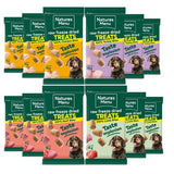Nature's Variety Freeze-Dried Meat Bites Multi-Pack (12 x 15g) - Chicken 100%, Beef 100%, Lamb 100%, Turkey 100%