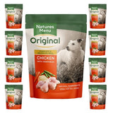 Nature's Menu Chicken with Vegetables Pouches for Dogs (8 Pack) - 300g Each dogfood label