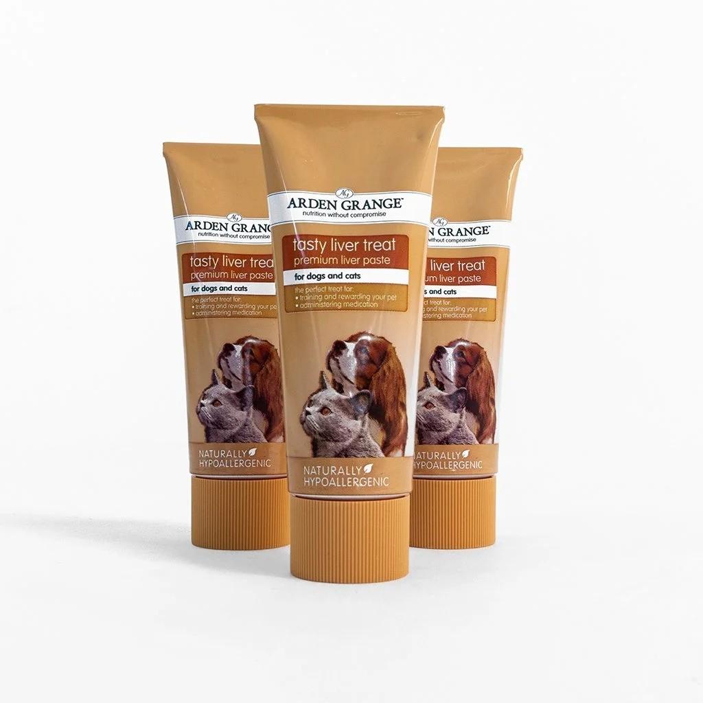 Arden Grange Tasty Liver Treats for Cats and Dogs, 75 g (Pack of 3)