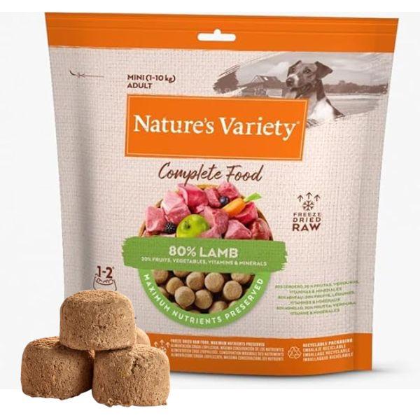 Nature's Variety Complete Freezed Dried Food Lamb for Dogs (120g) Freeze-Dried Raw 80% Lamb