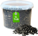 Direct Deals 123 High-Energy Black Sunflower Seeds for Wild Birds