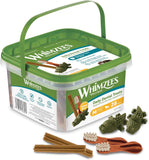 WHIMZEES Variety Box Dental M, 28 Pieces – Mixed Shapes, Size M, Dog Chews for Medium Breeds