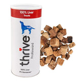 Thrive Pro Reward Dog Treats 4x60g Beef Liver Pack High Protein Natural Training Treats Healthy Dog Snacks Grain Free Hypoallergenic Pet Food Tasty Puppy Training Reward Treats for Dogs