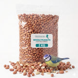 2KG BAG Direct Deals 123 High-Energy Peanuts Whole for Wild Birds