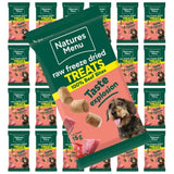 Natures Menu Raw Freeze Dried Treats 100% Beef Bites 20 x 15g Taste Explosion Dog Snacks