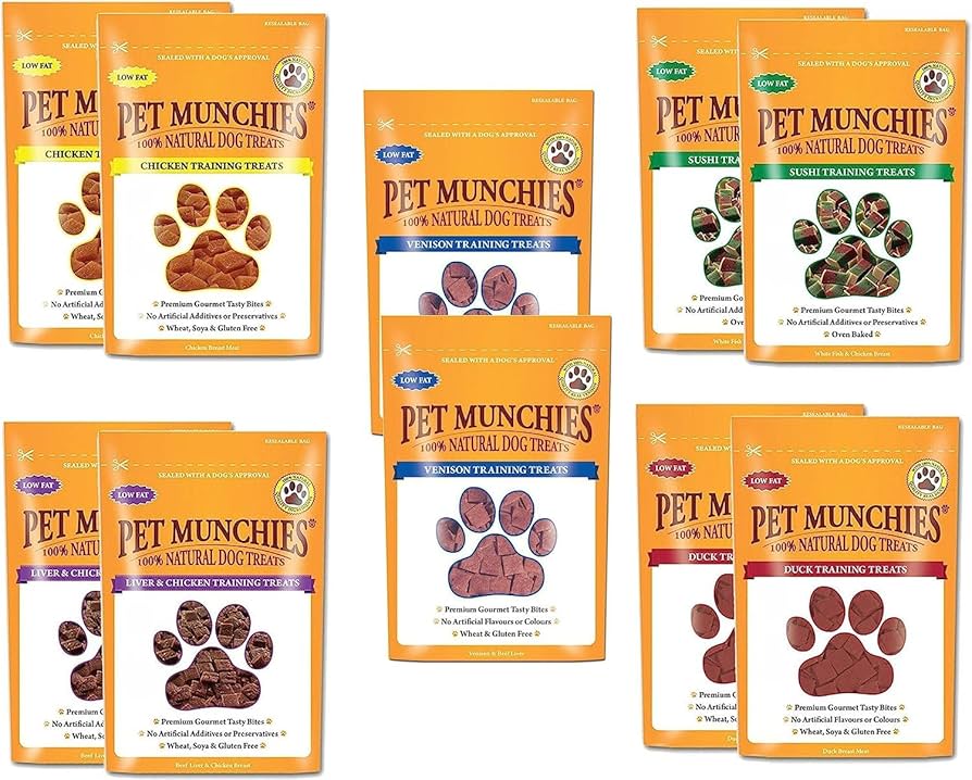 Pet Munchies Training Treats Mixed Pack, Pack of 12