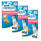PURINA Dentalife Dental Treats for Cats | Bundle of 6 | Chicken 40g x 3 and Salmon 40g x 3