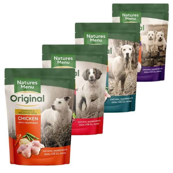 Nature's Menu Dog Food Pouches - Multipack (8 x 300g) - Variety Pack