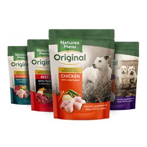 Nature's Menu Light Chicken & Rabbit Dog Food 8 x 300g – Gently Steamed Natural Meals For Adult Dogs. Lower Fat, High Protein, Grain-Free. Made With Real Meat, No Nasties. Ideal For Weight Management And Sensitive Stomachs.