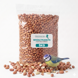 5KG BAG Direct Deals 123 High-Energy Peanuts Whole for Wild Birds