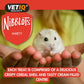 VETIQ Nibblots Treats Multi Pack with Added Vitamins in a Soft Chewy Centre for Small Animals, Suitable For Rabbits, Guinea Pigs & Hamsters, 30 g (Pack of 4)