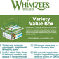 WHIMZEES Variety Box Dental S, 56 Pieces – Mixed Shapes, Size S, Dog Chews for Small Breeds, Natural and Grain Free