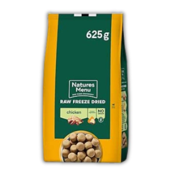 Natures Menu Freeze Dried Complete & Balanced Nuggets - Chicken - 625g