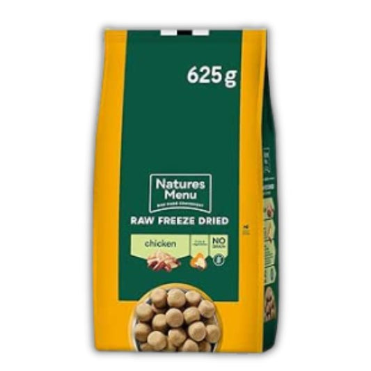Natures Menu Freeze Dried Complete & Balanced Nuggets - Chicken - 625g