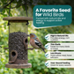 10KG BAG Direct Deals 123 High-Energy Black Sunflower Seeds for Wild Birds