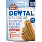 Bakers Dental Delicious Medium Dog Treats Chiclen 7 per pack (PACK OF 6)