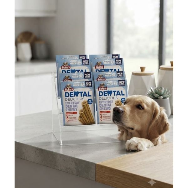 Bakers Dental Delicious Medium Dog Treats Chiclen 7 per pack (PACK OF 6)