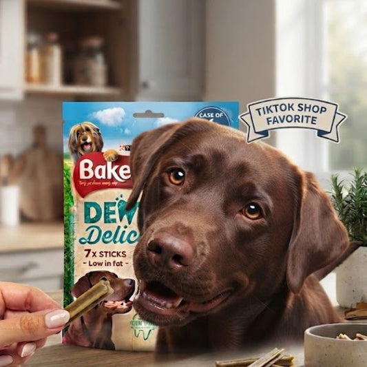 Bakers Dental Delicious with Chicken Medium Dog Treats 7 per pack Case of 6